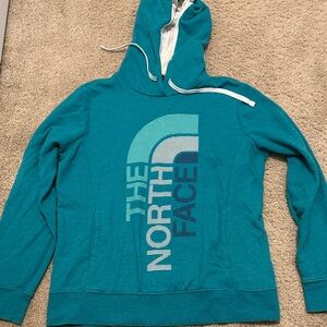 The North Face Turquoise Hoodie